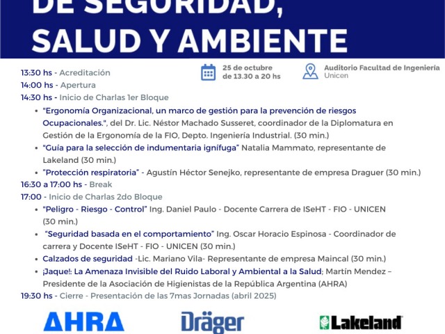 Pre 7 Jornada de Seguridad, Salud y Ambiente